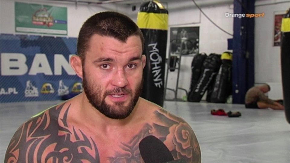 Materla jest mistrzem wagi średniej federacji KSW. Fot. Orange sport/x-news