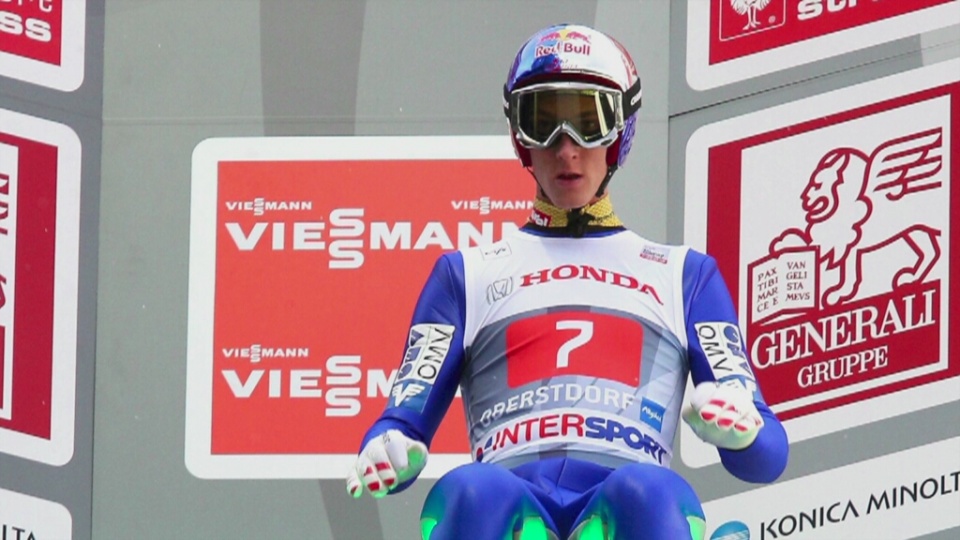 Sobotni konkurs wygrał Austriak Gregor Schlierenzauer. Fot. Foto Olimpik/x-news