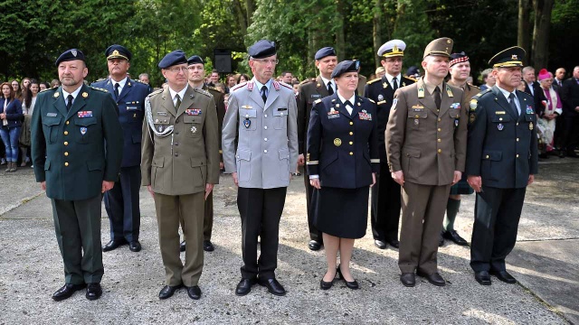 Obchody 70. rocznicy zakończenia II wojny światowej. Fot. Łukasz Szełemej [Radio Szczecin] Obchody 70. rocznicy zakończenia II wojny światowej [ZDJĘCIA]