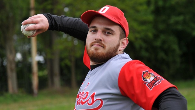 Baseballiści Szczecin Dukes. Fot. Łukasz Szełemej [Radio Szczecin] Baseballiści Szczecin Dukes szykują się do występów w lidze [ZDJĘCIA, WIDEO]