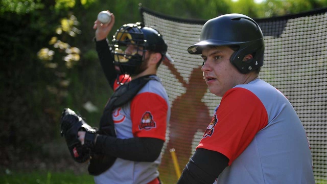 Baseballiści Szczecin Dukes. Fot. Łukasz Szełemej [Radio Szczecin] Baseballiści Szczecin Dukes szykują się do występów w lidze [ZDJĘCIA, WIDEO]