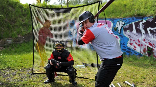 Baseballiści Szczecin Dukes. Fot. Łukasz Szełemej [Radio Szczecin] Baseballiści Szczecin Dukes szykują się do występów w lidze [ZDJĘCIA, WIDEO]