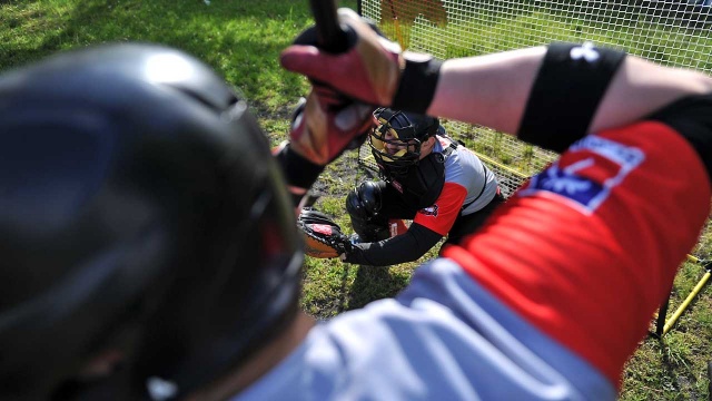 Baseballiści Szczecin Dukes. Fot. Łukasz Szełemej [Radio Szczecin] Baseballiści Szczecin Dukes szykują się do występów w lidze [ZDJĘCIA, WIDEO]