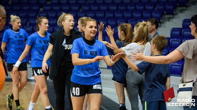 Piłkarki ręczne Pogoni Baltica wygrały międzynarodowy turniej Baltica Summer Cup w Szczecinie. Fot. Konrad Nowak [Radio Szczecin] Baltica wygrywa międzynarodowy turniej [ZDJĘCIA]