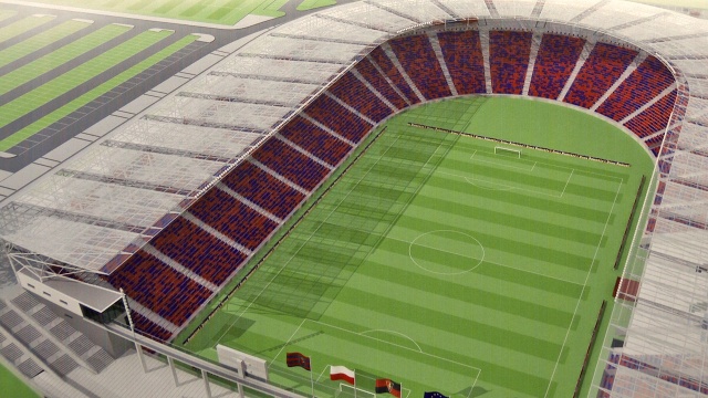 Projekt przebudowanego stadionu w Szczecinie. Jak budują stadiony w Bielsku-Białej i Zabrzu? [WIDEO, ZDJĘCIA]