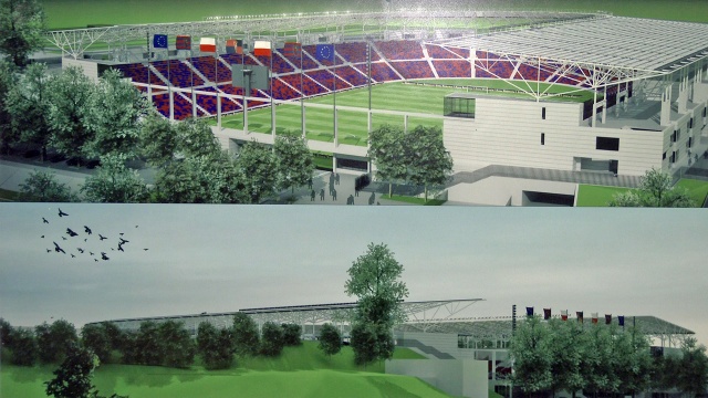 Projekt przebudowanego stadionu w Szczecinie. Jak budują stadiony w Bielsku-Białej i Zabrzu? [WIDEO, ZDJĘCIA]