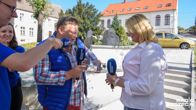 Dorota Bogdanowicz z Cedyni została laureatką plebiscytu Radia Szczecin na Wakacyjny Oryginał. Fot. Konrad Nowak [Radio Szczecin] To dopiero oryginał. Słuchacze Radia Szczecin zdecydowali [WIDEO, ZDJĘCIA]