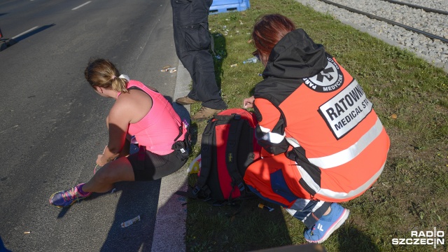 Fot. Jarosław Gaszyński [Radio Szczecin] Szczecinianie zwycięzcami maratonu w Szczecinie [WIDEO, DUŻO ZDJĘĆ]