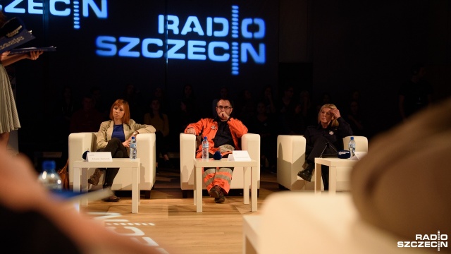Debata o dopalaczach w Radiu Szczecin Fot. Konrad Nowak [Radio Szczecin] Debata "Szczecin nie dopala" w S1: "To zabija miliony szarych komórek" [NOWE, WIDEO, ZDJĘCIA]
