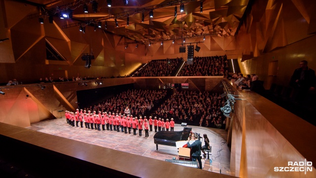 Obchody 55-lecia szczecińskich "Słowików" odbyły się w Filharmonii Szczecińskiej. Fot. Konrad Nowak [Radio Szczecin] Szczecińskie "Słowiki" skończyły 55 lat [WIDEO, ZDJĘCIA]