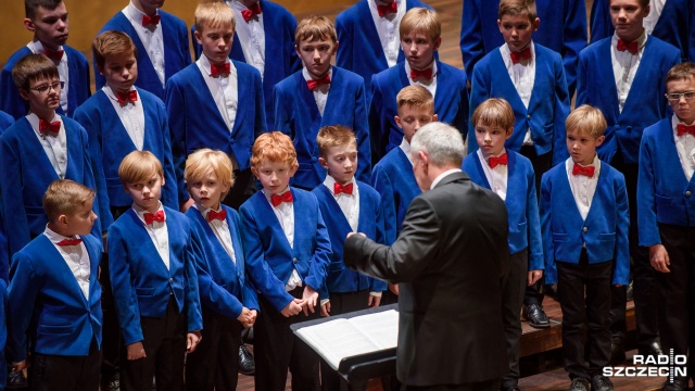 Obchody 55-lecia szczecińskich "Słowików" odbyły się w Filharmonii Szczecińskiej. Fot. Konrad Nowak [Radio Szczecin] Szczecińskie "Słowiki" skończyły 55 lat [WIDEO, ZDJĘCIA]
