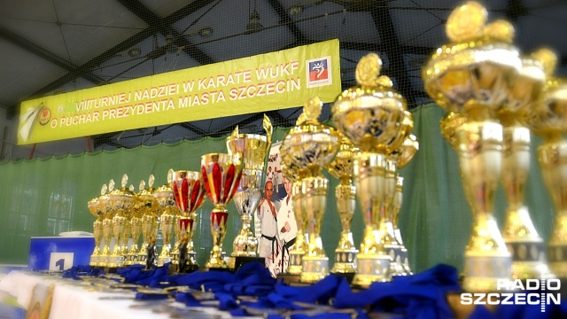 VIII Turniej Nadziei w Karate. Fot. Jarosław Gaszyński [Radio Szczecin] Młode talenty spotkały się na macie [WIDEO, ZDJĘCIA]