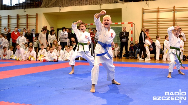 VIII Turniej Nadziei w Karate. Fot. Jarosław Gaszyński [Radio Szczecin] Młode talenty spotkały się na macie [WIDEO, ZDJĘCIA]