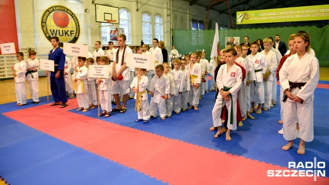 VIII Turniej Nadziei w Karate. Fot. Jarosław Gaszyński [Radio Szczecin] Młode talenty spotkały się na macie [WIDEO, ZDJĘCIA]