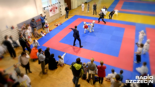 VIII Turniej Nadziei w Karate. Fot. Jarosław Gaszyński [Radio Szczecin] Młode talenty spotkały się na macie [WIDEO, ZDJĘCIA]