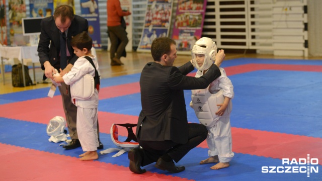 VIII Turniej Nadziei w Karate. Fot. Jarosław Gaszyński [Radio Szczecin] Młode talenty spotkały się na macie [WIDEO, ZDJĘCIA]