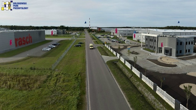 Za 14 milionów złotych powstanie nowy wyjazd z Goleniowskiego Parku Przemysłowego, którym samochody ciężarowe będą mogły wyjechać na węzeł Święta, a z niego na drogę krajową nr 3.