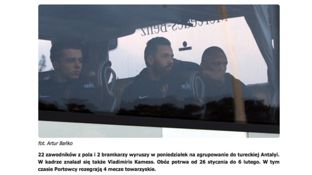 Dwudziestu czterech piłkarzy Pogoni Szczecin wyruszyło do Antalyi na trzecie zimowe zgrupowanie przed rozgrywkami ekstraklasy.