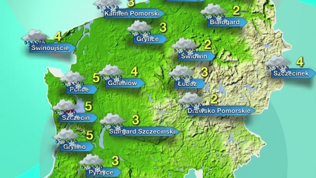 W regionie temperatura od 2 do 5 stopni Celsjusza.