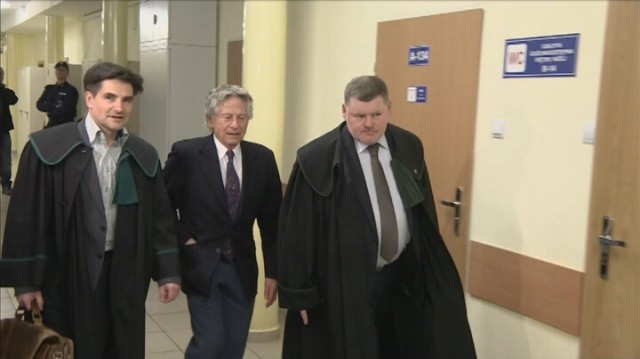 Roman Polański przed krakowski sądem [WIDEO]