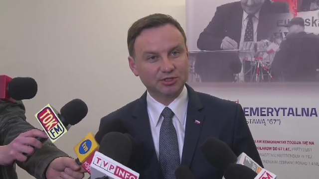 Symboliczne Muzeum Zgody Bronisława Komorowskiego otworzył w sobotę w Warszawie Andrzej Duda, kandydat PiS na prezydenta RP.