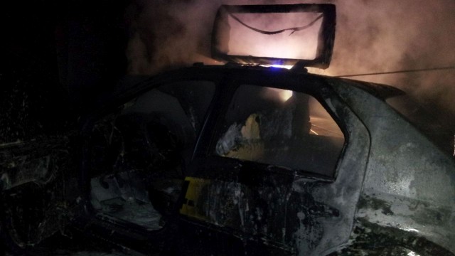 Kolejny samochód spłonął przy Budziszyńskiej w Szczecinie [ZDJĘCIA, WIDEO]