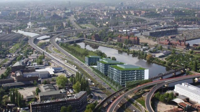 W tej części Szczecina stanie kompleks biurowców, hoteli i budynków usługowych. Budowa Szczecin Odra Park ruszyła właśnie w miejscu dawnej Baltony przy ulicy Gdańskiej.