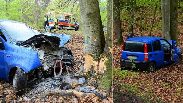 Dwie osoby zostały ranne w wypadku na drodze wojewódzkiej numer 102 w powiecie kamieńskim.