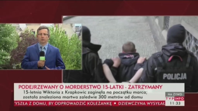 Morderca 15 - latki z Krapkowic trafił do aresztu - informują ogólnopolskie media. To 17 - latek, który mieszka w pobliżu swojej ofiary.