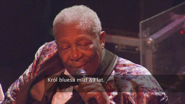W wieku 89 lat odszedł B.B. King. Jeden z najlepszych gitarzystów na świecie, szósty w rankingu magazynu Rolling Stone.