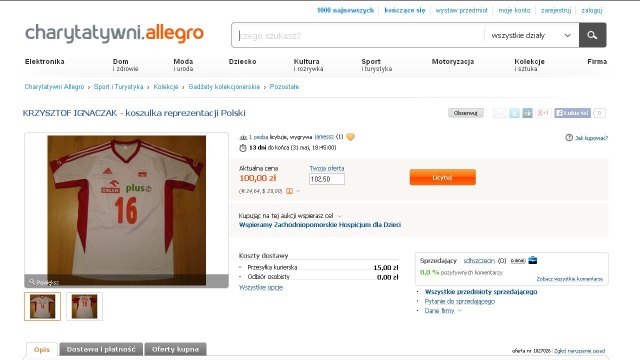 Można zostać gwiazdą i zagrać w siatkówkę z zawodowymi sportowcami. Ruszyły aukcje charytatywne przed Meczem Gwiazd w Szczecinie.
