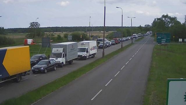 Potężna kolejka na Karsibory w Świnoujściu