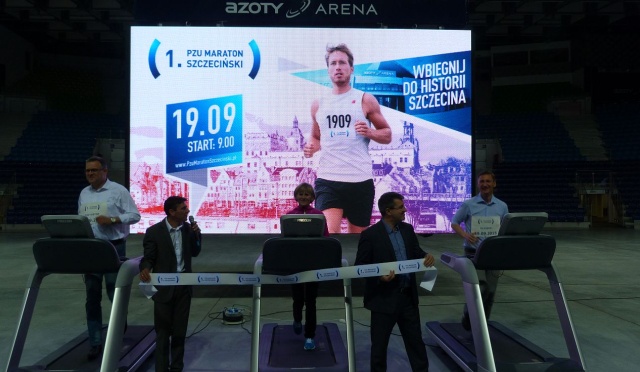 Od Azoty Areny na Prawobrzeże, do ulicy Zwierzynieckiej i z powrotem - taką trasę 19 września pokonają uczestnicy 1. PZU Maratonu Szczecińskiego.