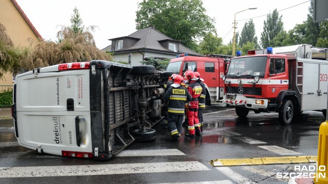 Seria kilkunastu kolizji na ulicach miasta