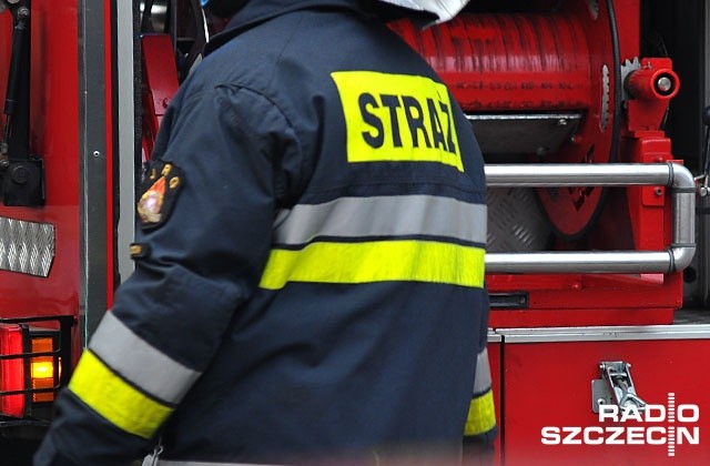 Wyciek gazu na stacji benzynowej