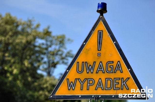 Śmiertelny wypadek pod Gryfinem. Nie żyje motocyklista