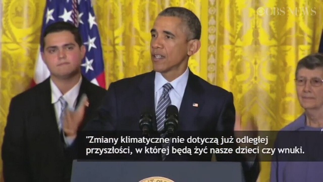 Stany Zjednoczone ograniczą emisję gazów cieplarnianych - zapowiada prezydent USA.