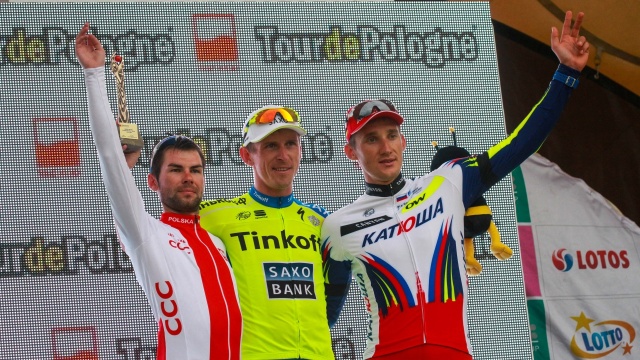 Maciej Bodnar z grupy Tinkoff Saxo po 220 kilometrowej ucieczce wygrał czwarty etap z Jaworzna do Nowego Sącza. Drugi na mecie był jeden z dwóch towarzyszy ucieczki Kamil Zieliński, który został nowym liderem wyścigu.