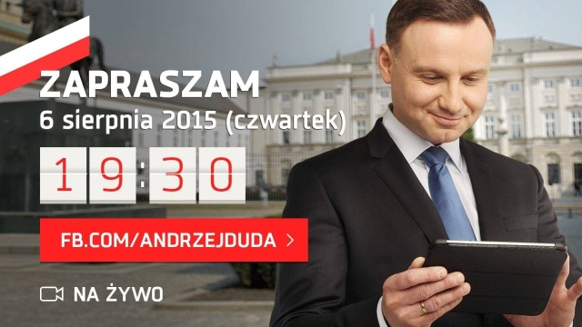 Andrzej Duda jest pierwszym polskim prezydentem, który w dniu zaprzysiężenia spotkał się też z użytkownikami mediów społecznościowych.