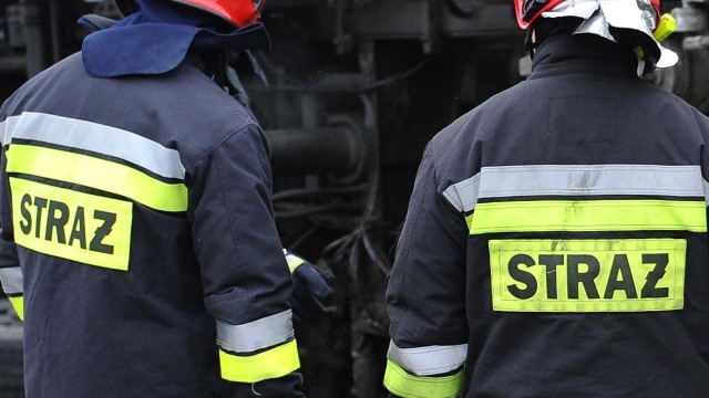 Pożar w Puszczy Bukowej