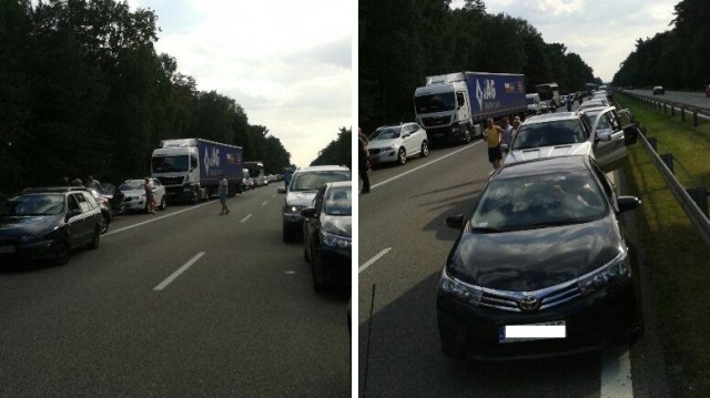 Kolejny wypadek na trasie S3 na wysokości starego zjazdu na Dąbie w kierunku Świnoujścia.