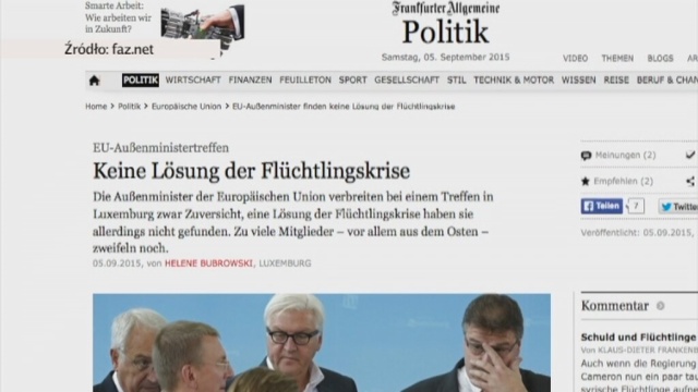 Sddeutsche Zeitung - niemiecki dziennik, ale także włoskie media krytykują spotkanie szefów rządów państw Grupy Wyszehradzkiej, które odbyło się w piątek. Według zagranicznych mediów, Polska, Czechy, Słowacja i Węgry wzniosły mur przeciwko planowi obowiązkowego rozmieszczenia uchodźców w całej Unii Europejskiej.