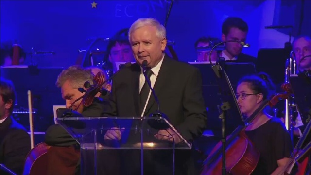 Jarosław Kaczyński Człowiekiem Roku Forum Ekonomicznego w Krynicy.