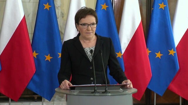 Premier Ewa Kopacz komentuje udział Barbary Nowackiej w wyścigu o fotel szefa rządu.