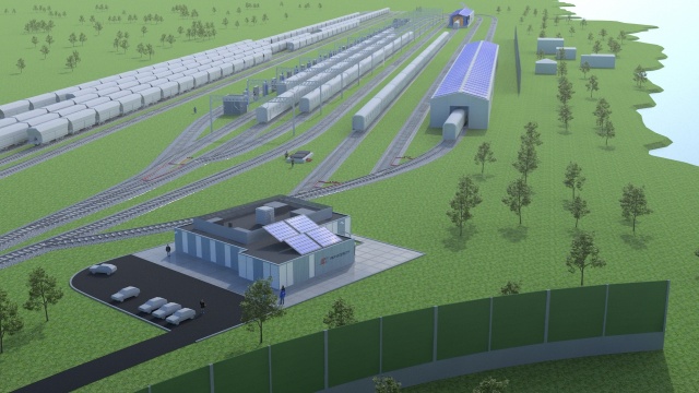 Spółka chce wybudować w stolicy Pomorza Zachodniego nowoczesne centrum serwisowe dla swoich wagonów i lokomotyw.