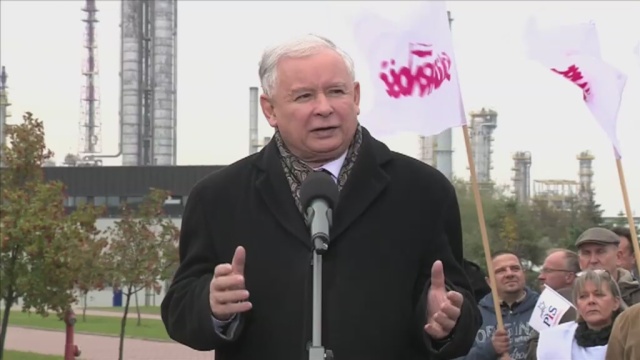 Chcemy mieć większość by móc samodzielnie rządzić - mówi prezes Prawa i Sprawiedliwości Jarosław Kaczyński.