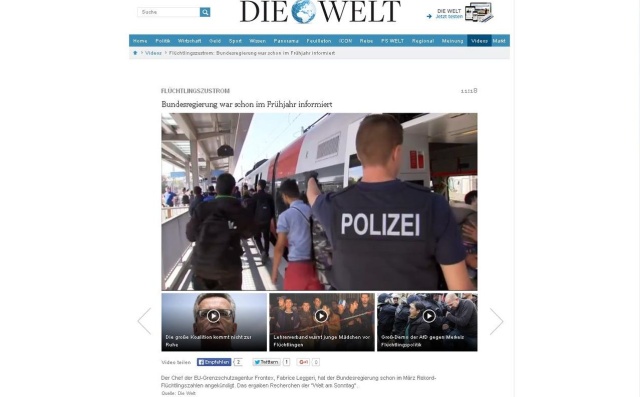 Nie tysiące nielegalnych imigrantów, a słaba reakcja niemieckich władz na ich przybycie powinna zaskakiwać. Według niemieckiego dziennika Die Welt, rząd Angeli Merkel zignorował ostrzeżenia agencji zajmującej się ochroną zewnętrznych granic Unii Europejskiej.