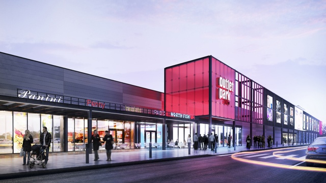 100 sklepów i 900 miejsc parkingowych - taki po rozbudowie jest Outlet Park na szczecińskim Prawobrzeżu. W środę otwarto nową część kompleksu.