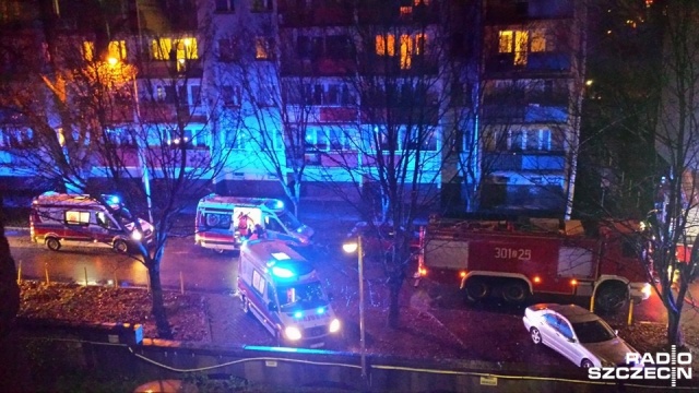 Pożar wybuchł w nocy z niedzieli na poniedziałek.