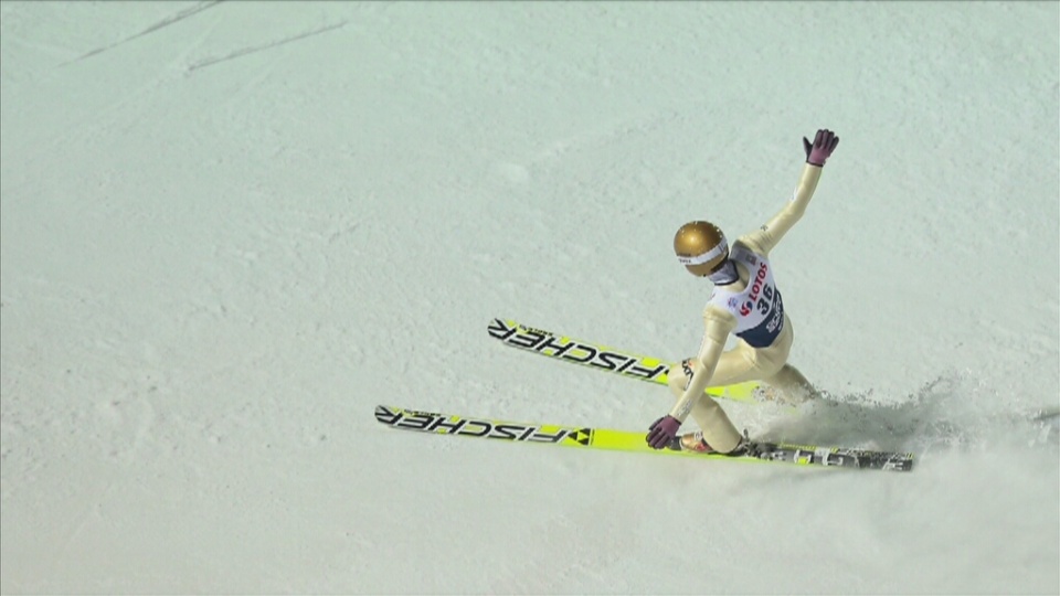 Polacy zajęli piąte miejsce w drużynowym konkursie Pucharu Świata w skokach narciarskich w Zakopanem. Fot. Foto Olimpik/x-news